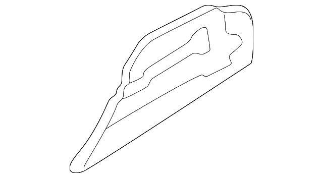 80144-0W030 Деталь DOOR SHELL REINFORCEMENT, RIGHT