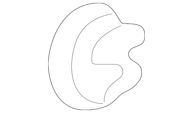 01658-00163 Деталь DOOR SHELL PLUG, RIGHT