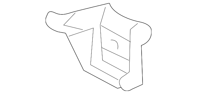 61181-50030 Деталь MOUNT BRACKET, LEFT