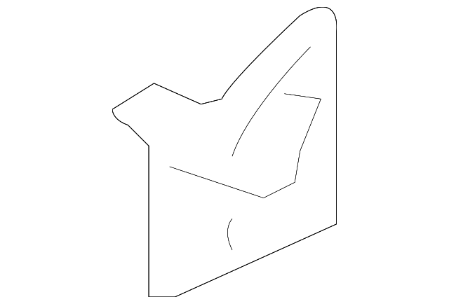 5822778J00 Деталь H'LAMP BRACKET, LEFT