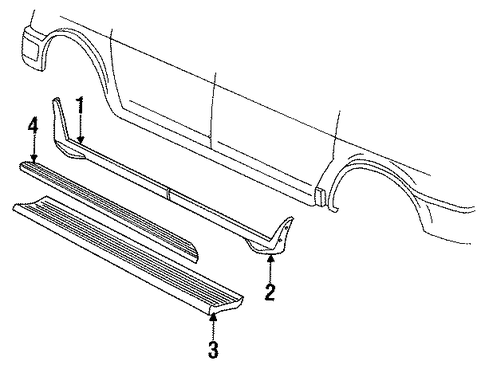 Aerostar EXTERIOR TRIM - PILLARS