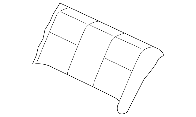 6902A555YB Деталь SEAT BACK COVER