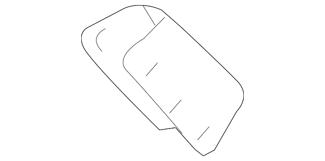 163-868-01-14 HEAD AIR BAG BRACKET, LEFT