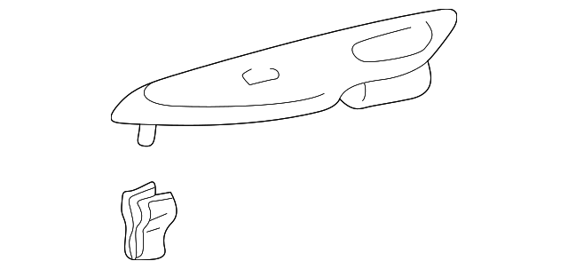 74272-47010-B0 Деталь SWITCH BEZEL, LEFT