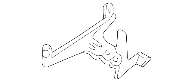 ZZL043312 Деталь CONTROL MODULE BRACKET