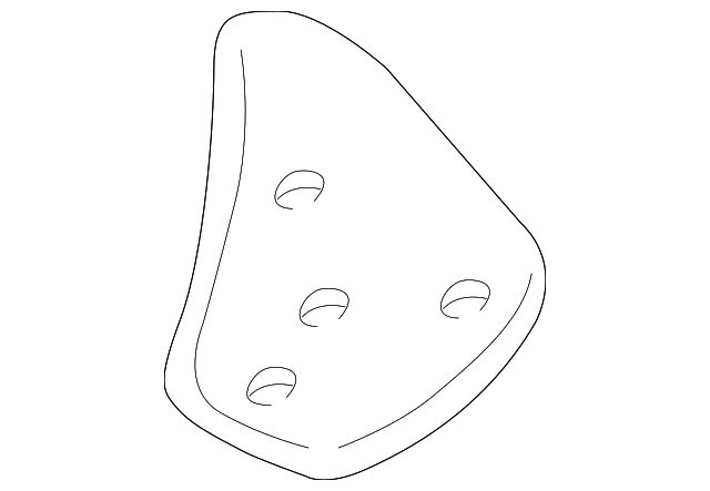 96019FA000 Деталь SPOILER PACKING, RIGHT