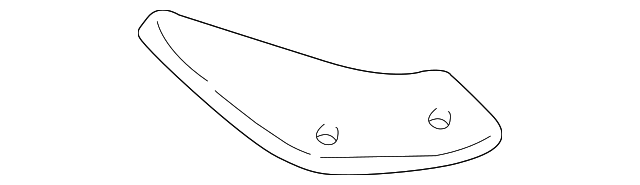 96019FA010 Деталь SPOILER PACKING, LEFT