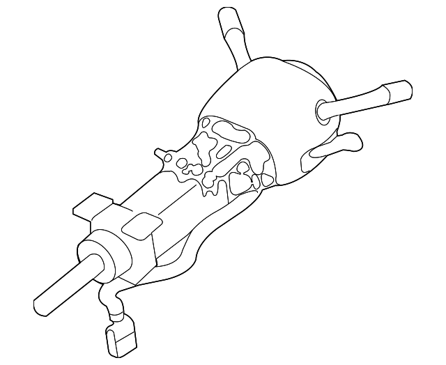 25773038 Деталь COLUMN ASSY