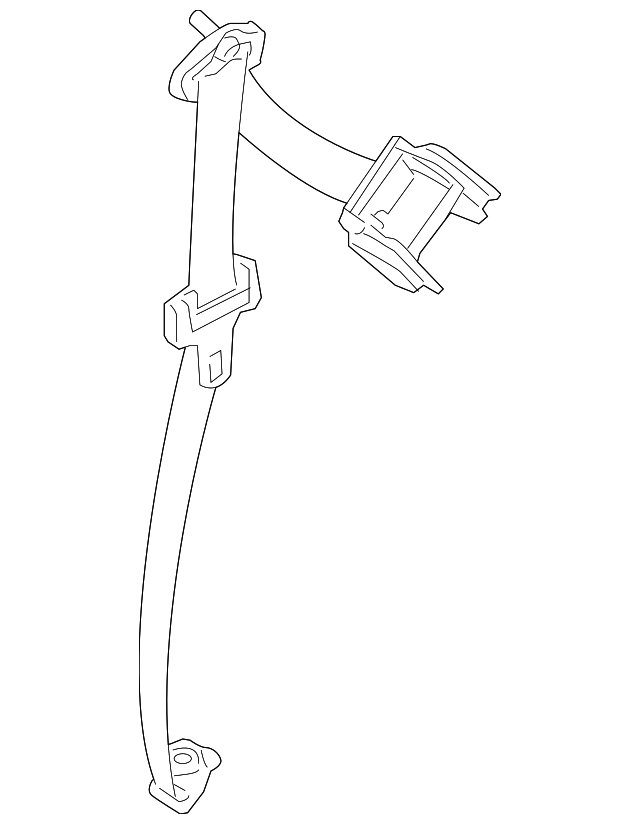 88844CG000 BELT & RETRACTOR, RIGHT