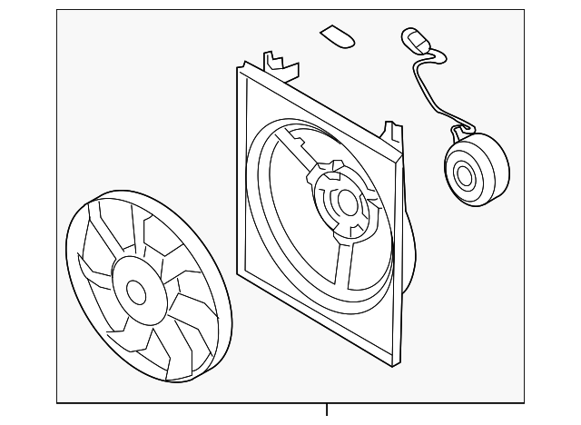 97730-2F000 Деталь FAN ASSY