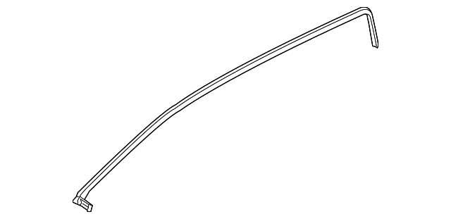 9L8Z-7851222-A Деталь ROOF W'STRIP, RIGHT