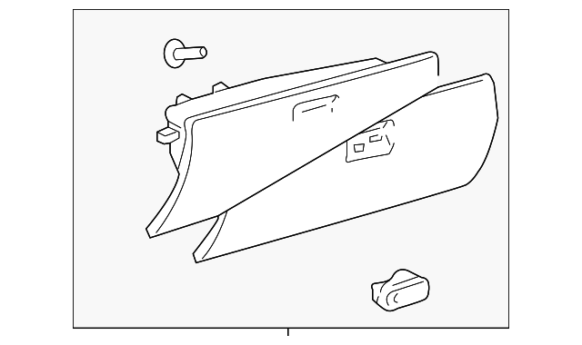 55550-35060-E0 GLOVE BOX ASSY