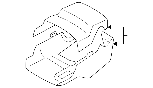 45286-52934-E0 Деталь COLUMN COVER