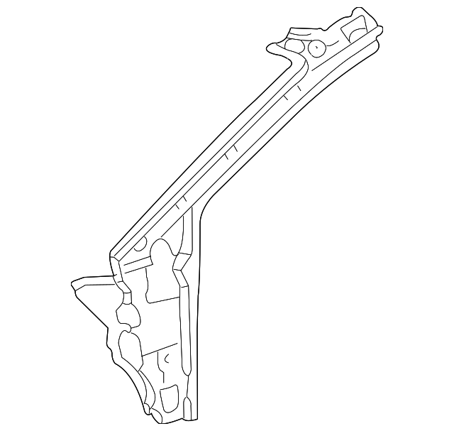 61024-08011 Деталь INNER PILLAR, LEFT