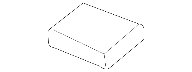 61824-08010 Деталь SOUND ABSORBER, LEFT