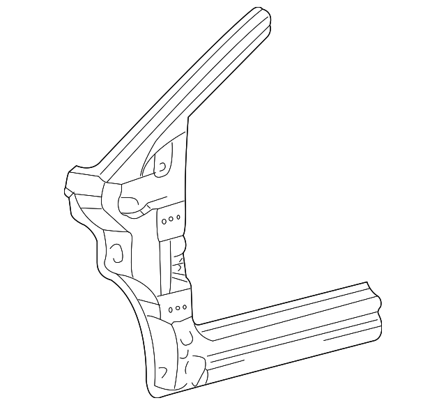 61011-08900 Деталь HINGE PILLAR, RIGHT