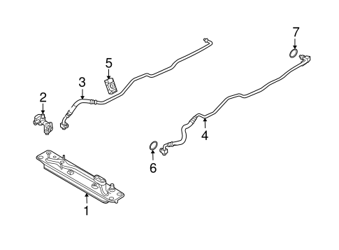 X5 TRANS OIL COOLER