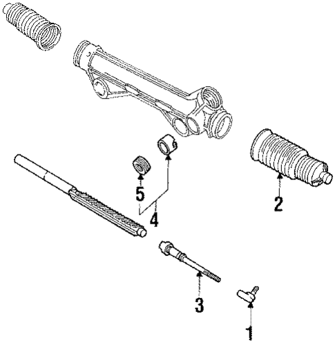 Aerostar STEERING GEAR & LINKAGE 2