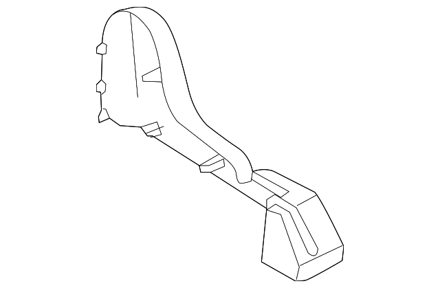 88508-1JA1C Деталь OUTER COVER, RIGHT