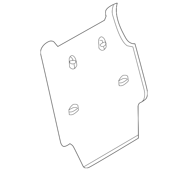 88609-1JA1D Деталь SEAT BACK PANEL, RIGHT