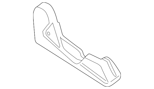 88506-1JA1C Деталь INNER COVER, RIGHT