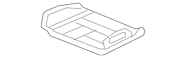 82191-SAA-003ZA Деталь COVER, R. RR. SEAT (LOWER) *NH167L* (GRA