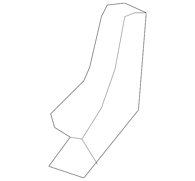 82115-SLN-A01ZA Деталь COVER, R. RR. SEAT CENTER *NH167L* (GRAP