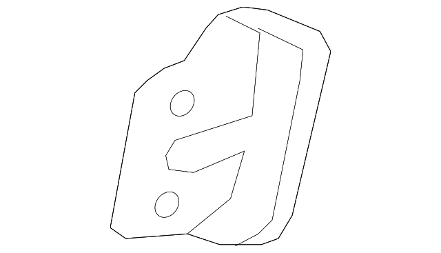 82224-SAA-J01ZA Деталь COVER, R. STRIKER HOLE *NH167L* (GRAPHIT
