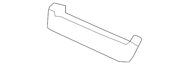 82195-SLN-A01ZA Деталь COVER, R. RR. SEAT-BACK TRIM (LOWER) *NH