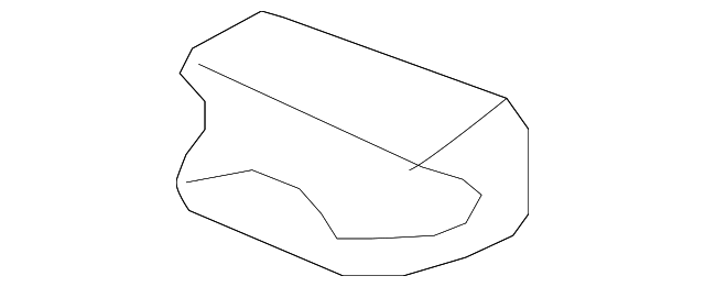 82116-SAA-J02ZA Деталь COVER, FOOT GUIDE *NH167L* (GRAPHITE BLA