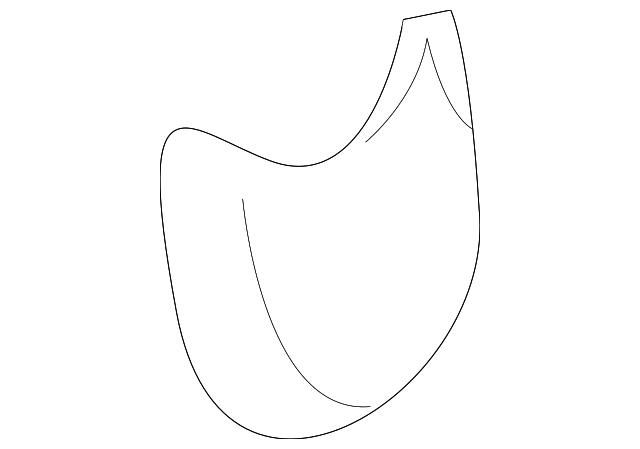 87836-EN00A Деталь ANCHOR COVER, RIGHT