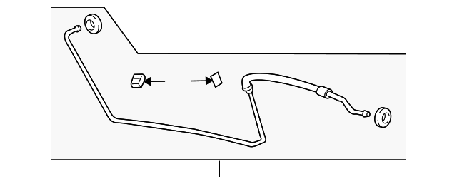 25849126 Деталь LOWER HOSE