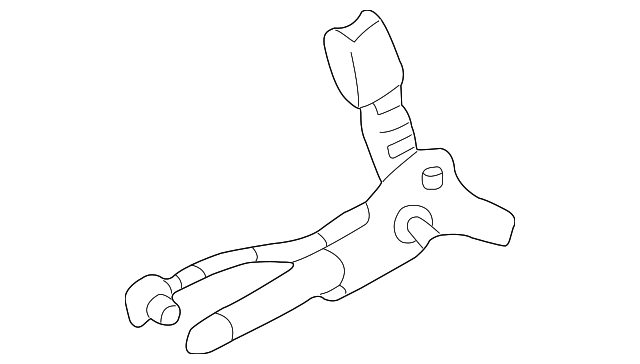 6L8Z-7861203-BA Деталь BUCKLE END