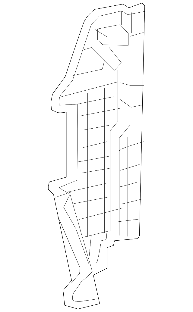 53294-06340 Деталь DEFLECTOR, LEFT