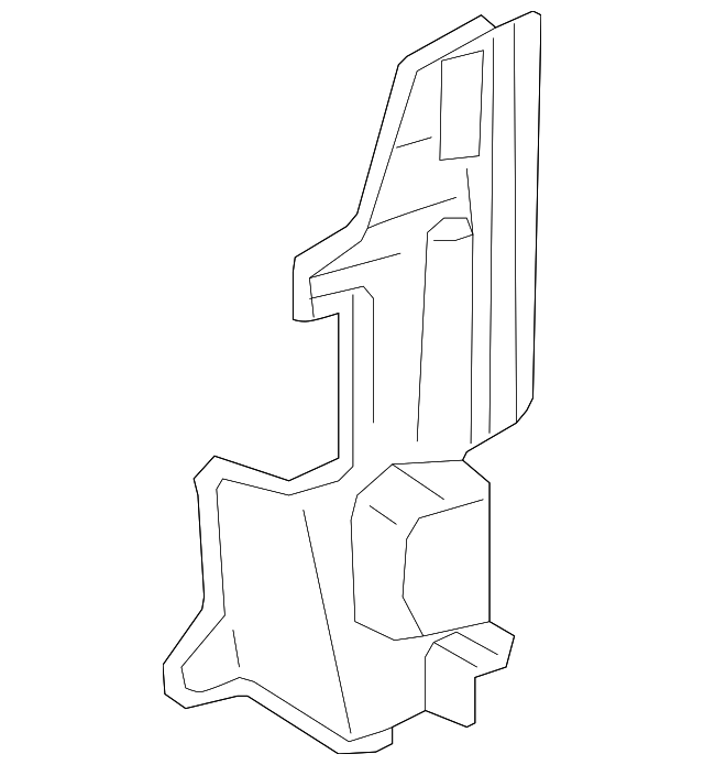 53293-06340 Деталь DEFLECTOR, RIGHT