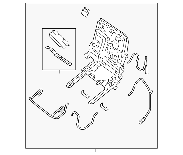 88060-3JR0A Деталь FRAME ASSY