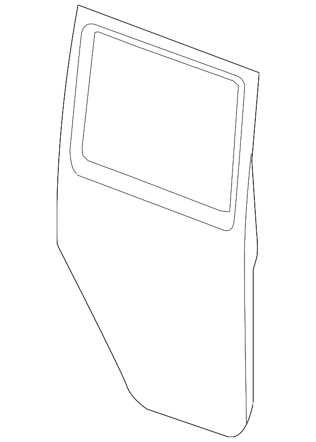 68002360AD Деталь DOOR SHELL, RIGHT