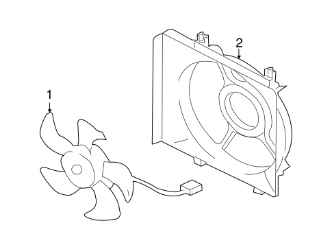 Outback CONDENSER FAN 2