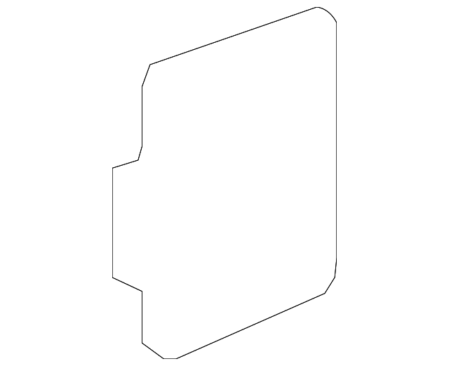 8371678J01 Деталь COVER, RIGHT