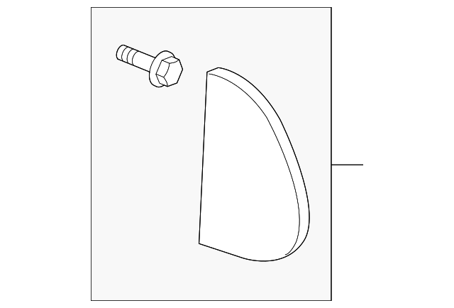 3923978J40 Деталь UPPER PANEL, RIGHT