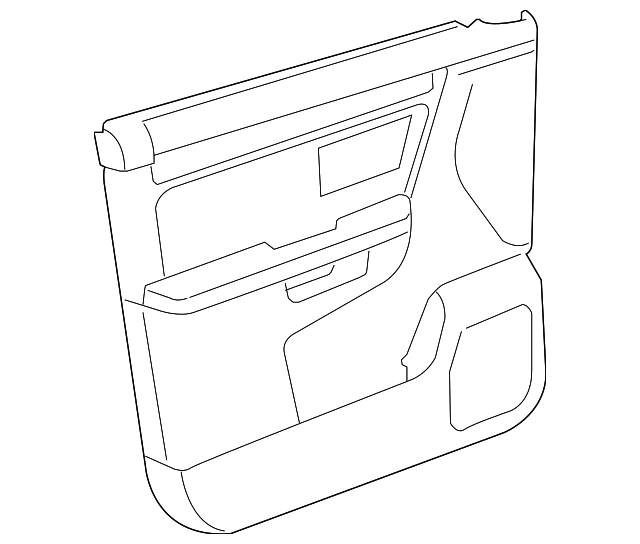 8371078J11 Деталь DOOR TRIM PANEL, RIGHT