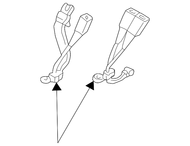 12384224 Деталь CENTER SEAT BELT, RIGHT
