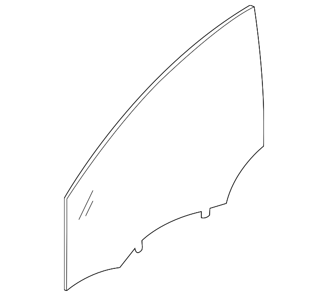 80301-ZE80A DOOR GLASS, LEFT