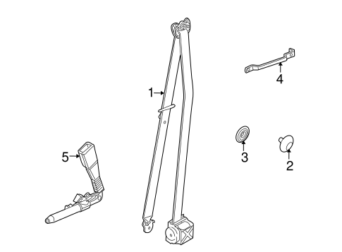 X6 FRONT SEAT BELTS