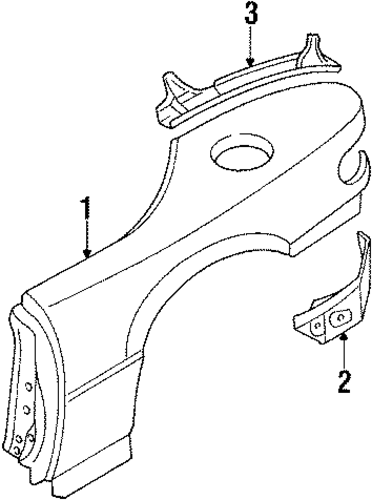Miata QUARTER PANEL & COMPONENTS