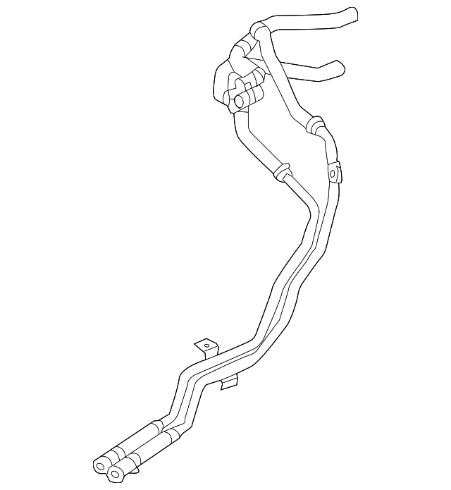 97540-4D202 Деталь HEATER HOSE