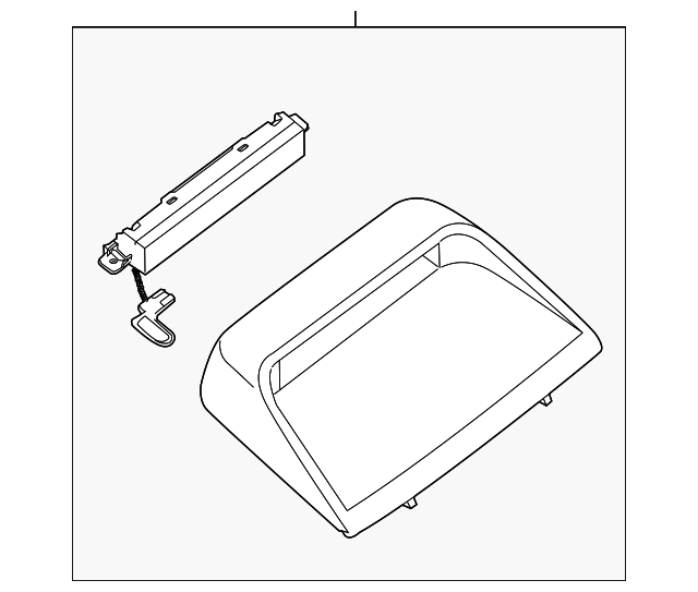 26590-JB100 Деталь HIGH MOUNT LAMP