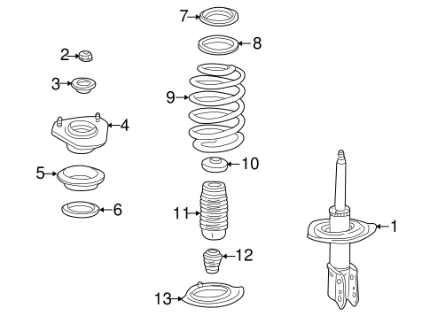 Impala STRUTS & COMPONENTS