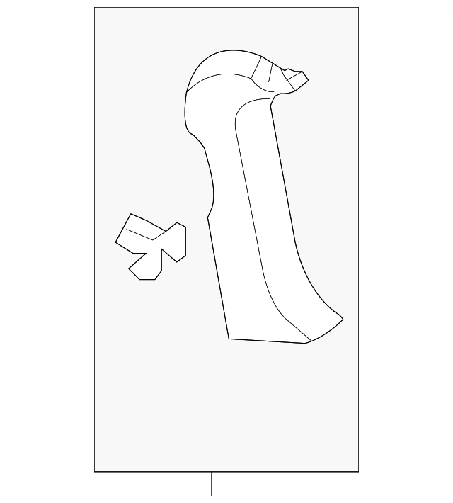 67937-60161-B0 SIDE TRIM, RIGHT