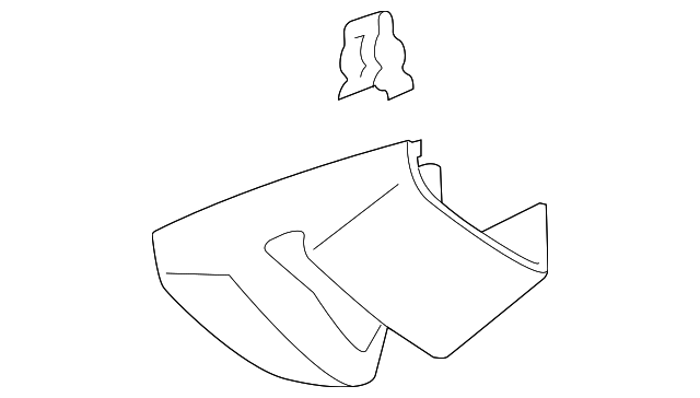 23115365 Деталь LATCH COVER